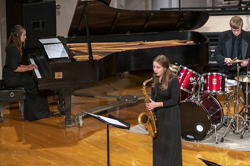 Jazz band performance