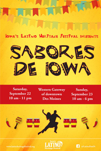 Latino Heritage Festival poster design