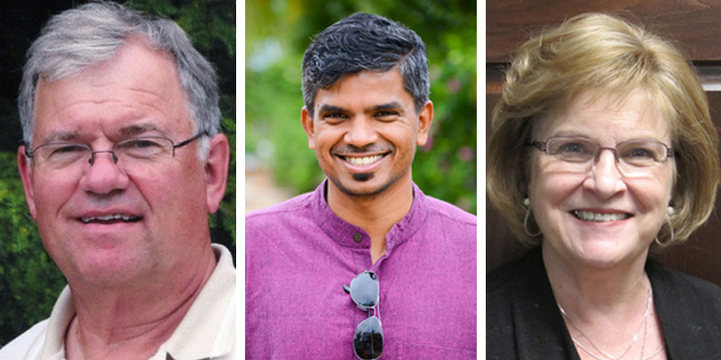 Stanley Bonnema, JP Sundararajan and Marilyn Van Engelenhoven 